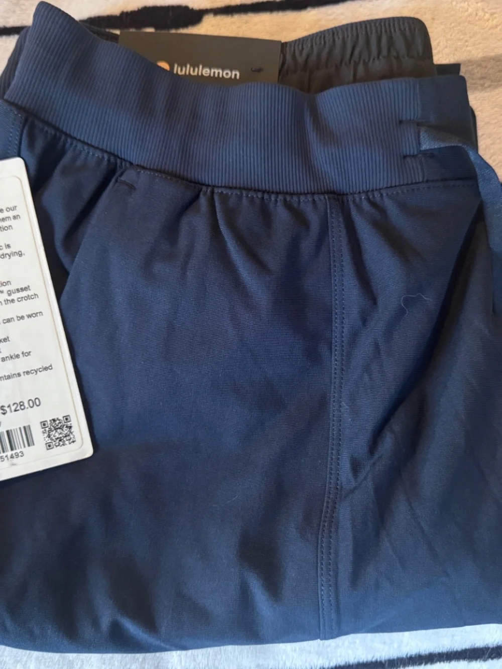 Lululemon ABC Joggers Navy Large 34x32 NWT